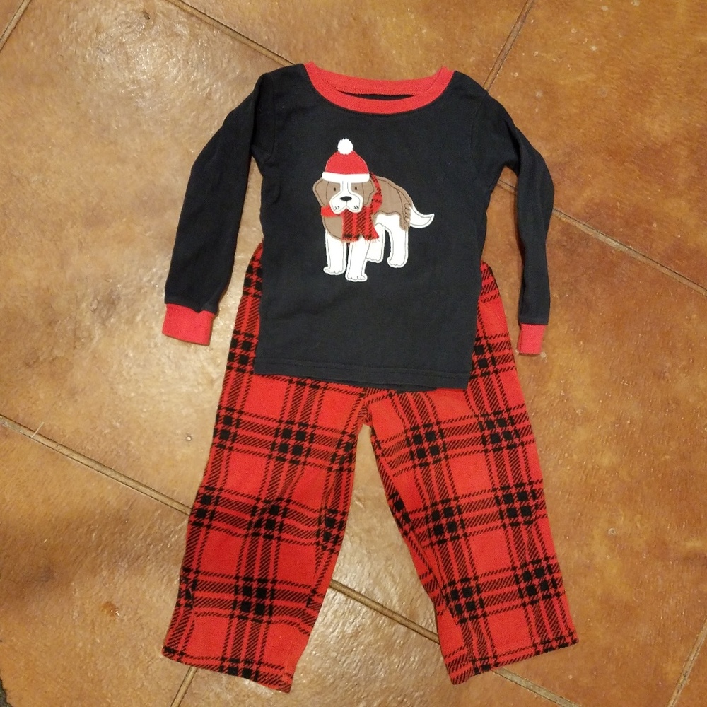 2T Christmas pajamas